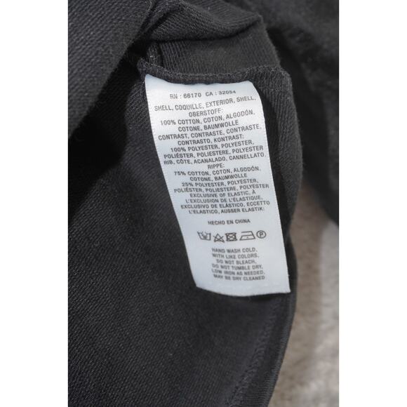 Anthropologie Black Puff Sheer Long Sleeve Blouse Women’s Size M Romantic Top - Picture 7 of 8